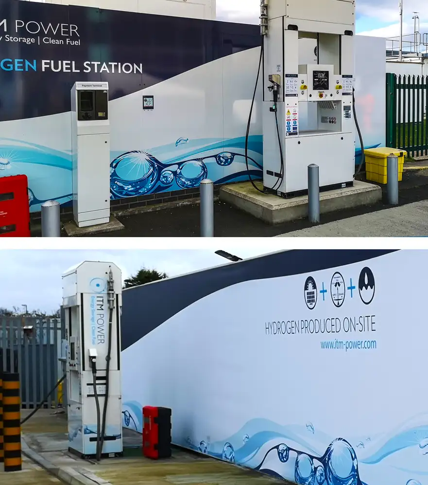 Hydrogen fuel management system Step 1
