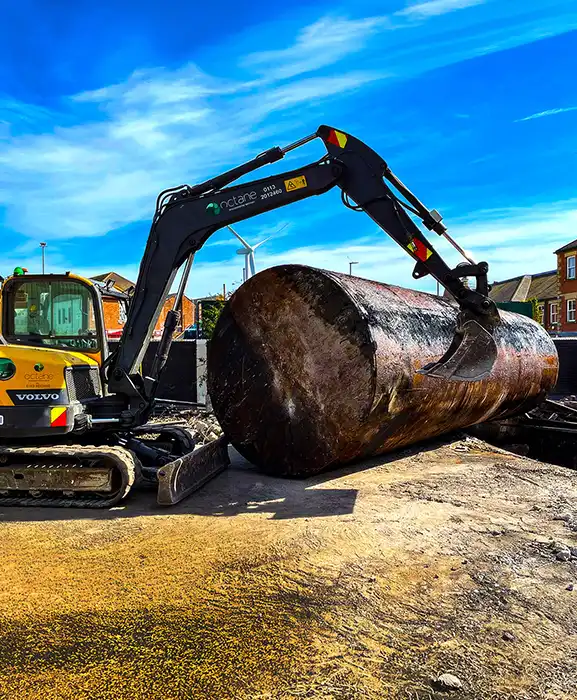Forecourt Tank Removal