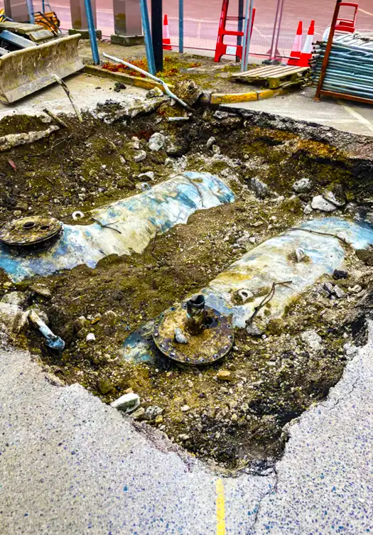 Underground Fuel Tank Decommissioning